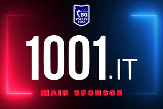 1001.it sponsor della SG Volley Roma
