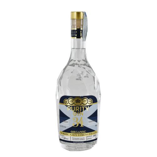 GIN Purity Organic Nordic Navy Strenght Gin 43° 70 Cl.