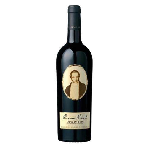 VINO Baron Philippe de Rothschild "Baron Carl" 2018 75 Cl. (A.O.C. Saint Emilion Grand Cru)