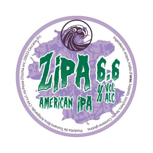 Tsunami Zipa American IPA Fusto 24 Lt. (baionetta)