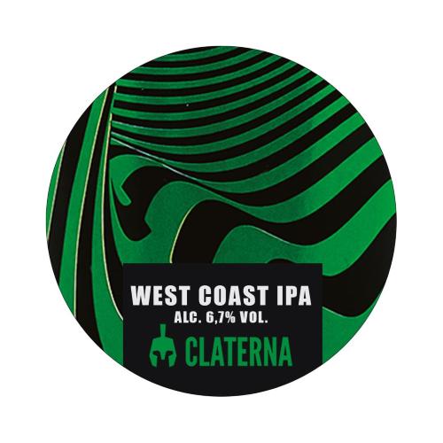 Claterna West Coast IPA Fusto 24 Lt. (baionetta)