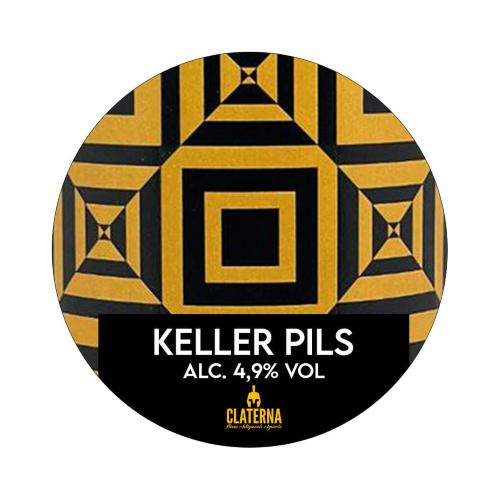 Claterna Keller Pils Fusto 24 Lt. (baionetta)