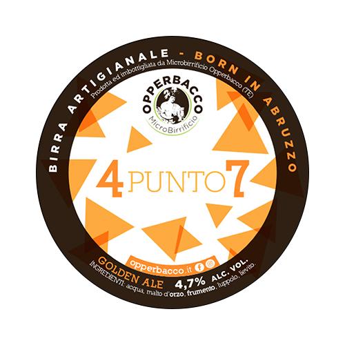 OpperBacco 4 punto 7 Fusto 24 Lt. (attacco baionetta)
