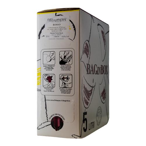 VINO Fabio Ferracane Vino Rosso Bag in Box 5 Lt.