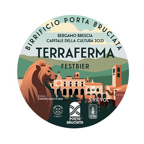 Birrificio Porta Bruciata Terraferma Fusto 20 Lt. (baionetta)