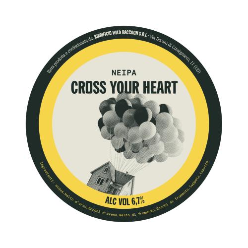 Wild Raccoon Cross Your Heart Fusto 24 Lt. (baionetta)(con sacca)