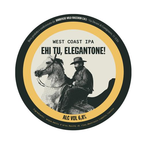 Wild Raccoon Ehi Tu Elegantone Fusto 24 Lt.(baionetta)(con sacca)
