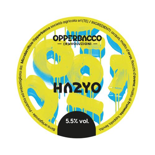 OpperBacco Hazyo! IPA Fusto 24 Lt. (attacco baionetta)