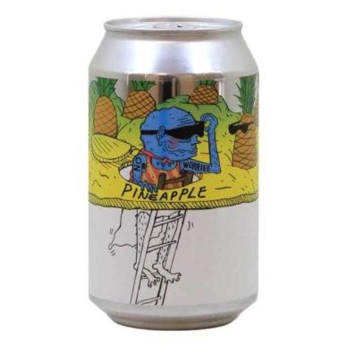 Lervig No Worries Pineapple 33 Cl. (lattina)(Alcohol Free)