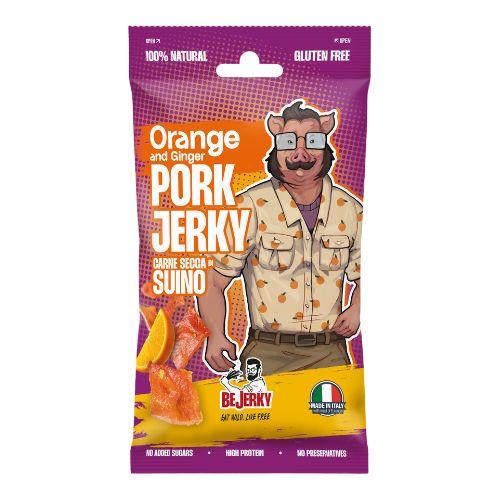 Carne Secca "coppiette" Di Maiale Gusto Arancia e Zenzero 25gr. (16 bustine)
