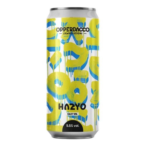 OpperBacco Hazyo! IPA 33 Cl. (lattina)