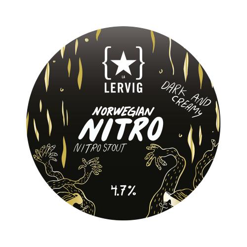 Lervig Norwegian Nitro Stout Fusto 30 Lt. (KeyKeg)