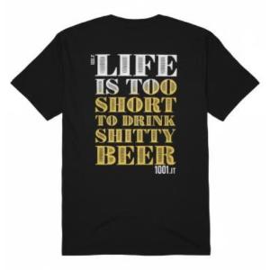 Maglia Life Is Too Short PUB Edition (Black taglia M)