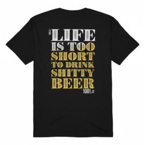 Maglia Life Is Too Short PUB Edition (Black taglia M)
