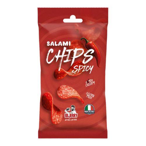 Salamini Chips Spicy Di Maiale 20gr. (16 bustine)