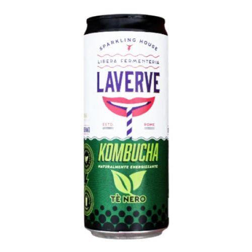 Laverve Kombucha Tè Nero 33 Cl. (can)