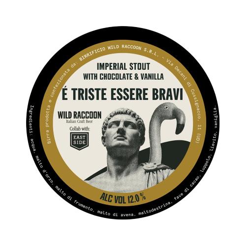 Wild Raccoon E' Triste Essere Bravi Fusto 16 Lt.(baionetta)(con sacca)(collab. Eastside)
