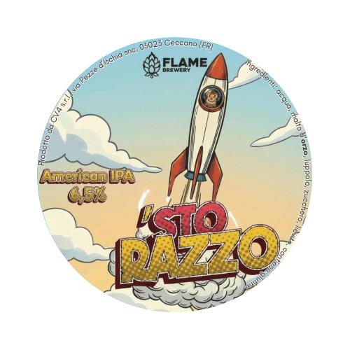 Flame Brewing Sto Razzo Fusto 24 Lt. (baionetta)