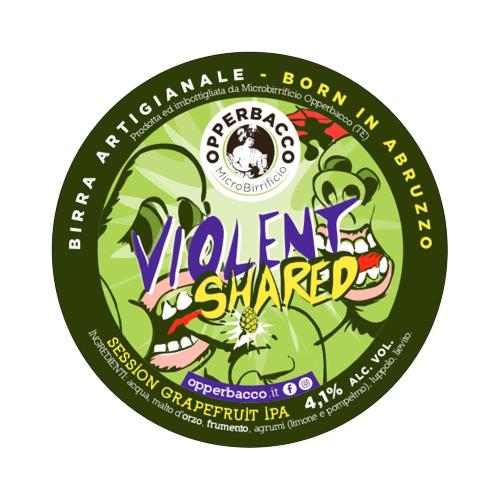 OpperBacco Violent Shared Fusto 24 Lt. (attacco baionetta)