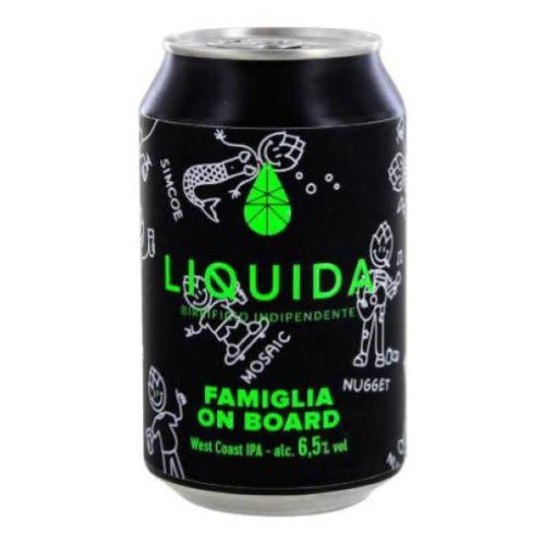 Liquida Famiglia On Board West Coast IPA 33 Cl. (lattina)
