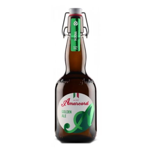 Birra Amarcord Midòna Golden Ale 50 Cl. (tappo meccanico)