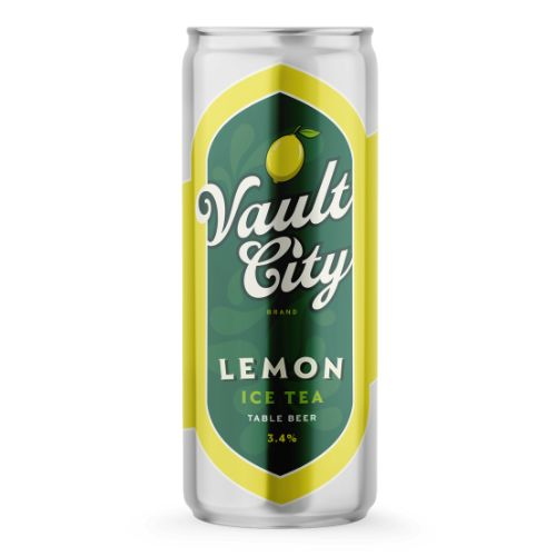 Vault City Lemon Ice Tea Table Sour 33 Cl. (can)