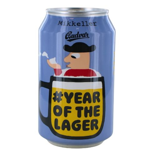 Mikkeller #Year Of The Lager 33 Cl. (lattina)(collab. Budvar)