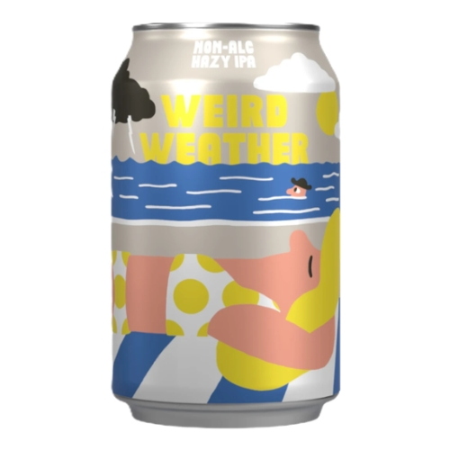 Mikkeller Weird Weather Hazy IPA 33 Cl. (lattina)(Alcohol Free)