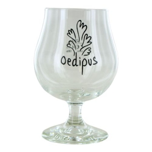 Bicchiere Oedipus Luttich Nero 25 Cl.