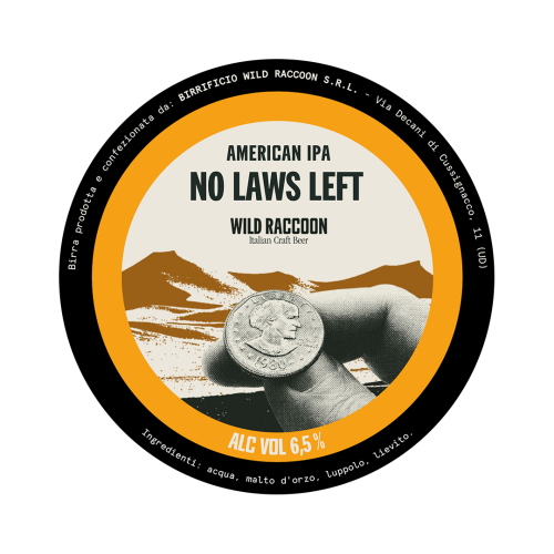 Wild Raccoon No Laws Left Fusto 24 Lt.(baionetta)(con sacca)