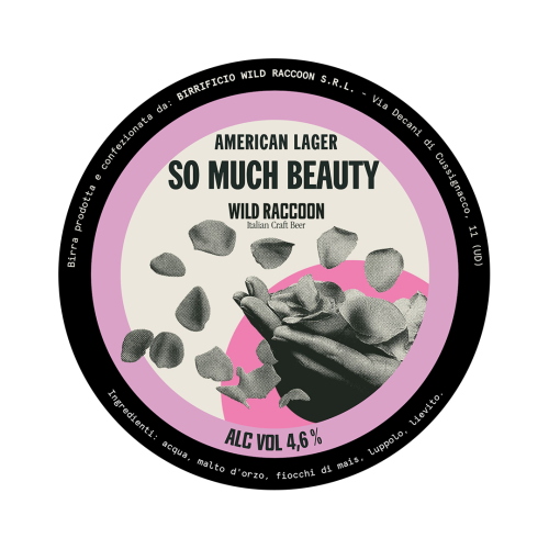 Wild Raccoon So Much Beauty Fusto 24 Lt.(baionetta)(con sacca)