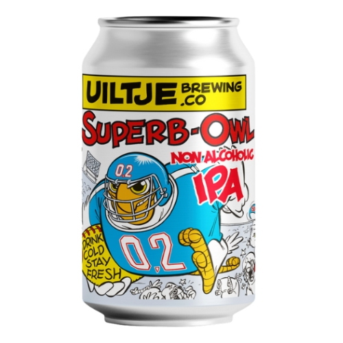 Uiltje Superb-Owl 33 Cl. (lattina)(Alcohol Free)
