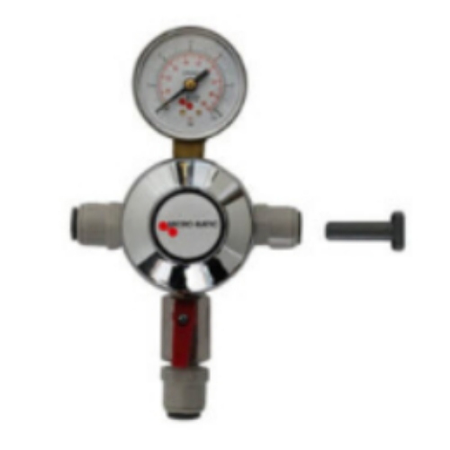 Mm Co2 Secondary Regulator 1 Way, Premium, Outlet 1 X Jg 3/8 And Sov, Inlet Jg 3/8, 0-6/4 Bar (792-396)
