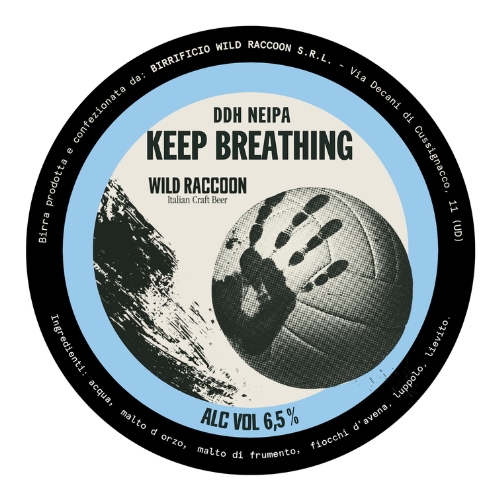 Wild Raccoon Keep Breathing Fusto 24 Lt. (baionetta)(con sacca)