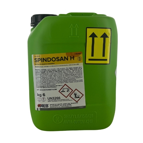 Spindosan Tanica 6 Lt. di Cloro per pulizia impianti spina.
