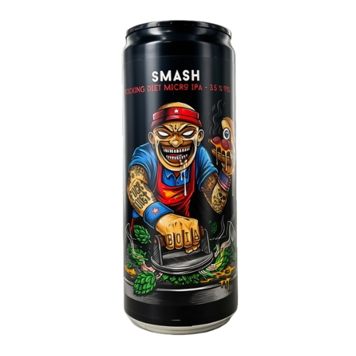 Boia Brewing SMASH Fucking Diet Session IPA 33 Cl. (lattina)