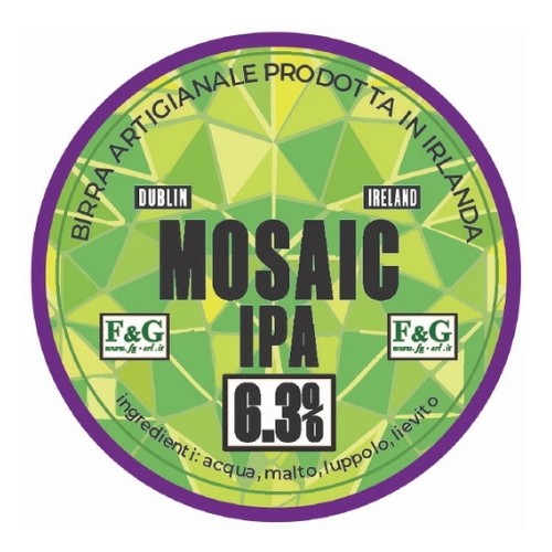 Rascals Mosaic IPA fusto 30 Lt. KeyKeg