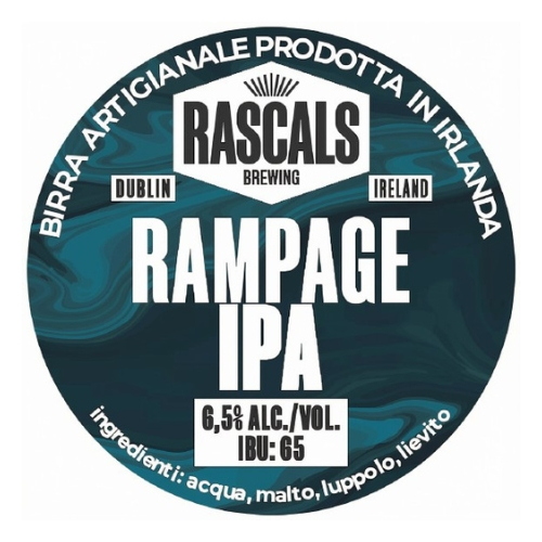 Rascals Rampage IPA fusto 30 Lt. KeyKeg