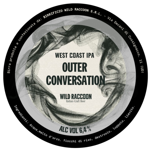 Wild Raccoon Outer Conversation Fusto 24 Lt.(baionetta)(con sacca)