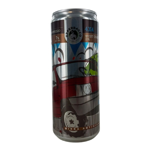 OpperBacco 4x4 West Coast IPA 33 Cl. (lattina)
