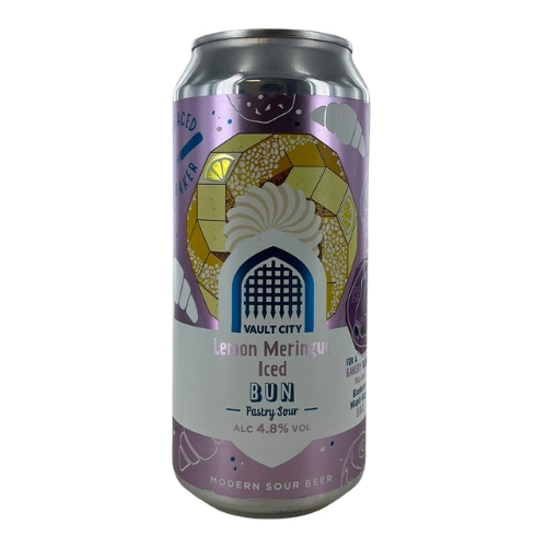 Vault City Lemon Meringue Iced Bun 44 Cl. (lattina)