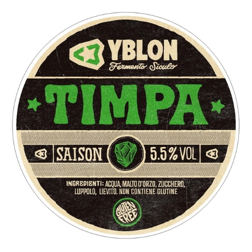 Yblon Timpa Fusto 24 Lt. (baionetta)(gluten free)