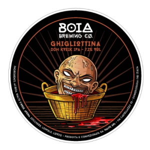 Boia Brewing Ghigliottina DDH Kveik IPA Fusto 24 Lt. (baionetta)