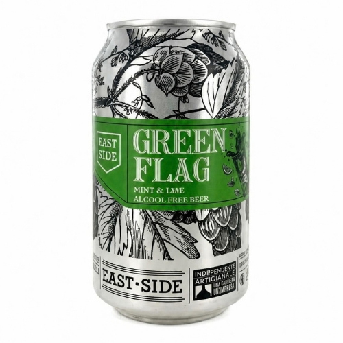 Eastside Green Flag 33 Cl. (lattina)(Alcohol Free)(Gluten Free)