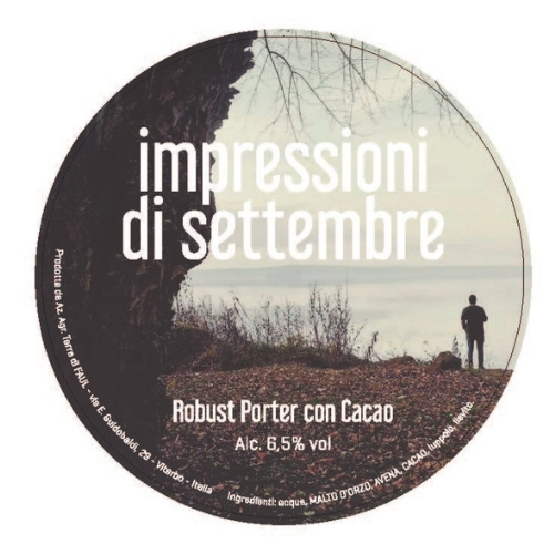 Terre di Faul Impressioni di Settembre fusto 24 Lt. (baionetta)
