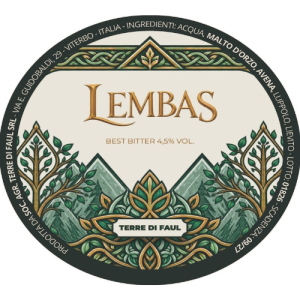 Terre di Faul Lembas fusto 24 Lt. (baionetta)