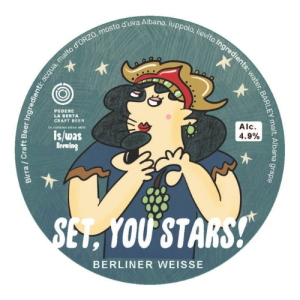 Podere La Berta Set, You Stars! fusto 24 Lt. (baionetta)(collab. Is/Was Brewing)