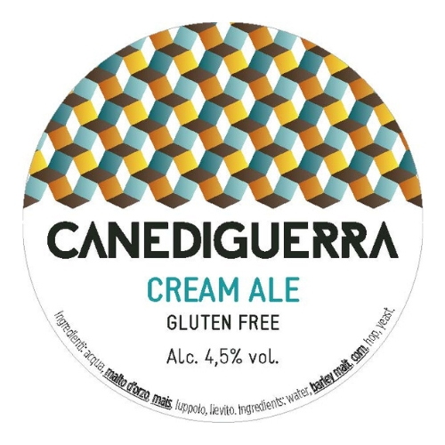 Canediguerra Cream Ale Fusto 20 Lt. (keykeg)(gluten free)