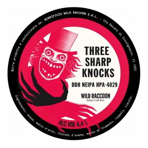 Wild Raccoon Three Sharp Knocks Fusto 24 Lt. (baionetta)(con sacca)