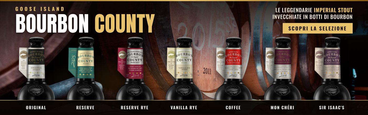 Goose Island Bourbon County: le imperial stout invecchiate in botti di bourbon